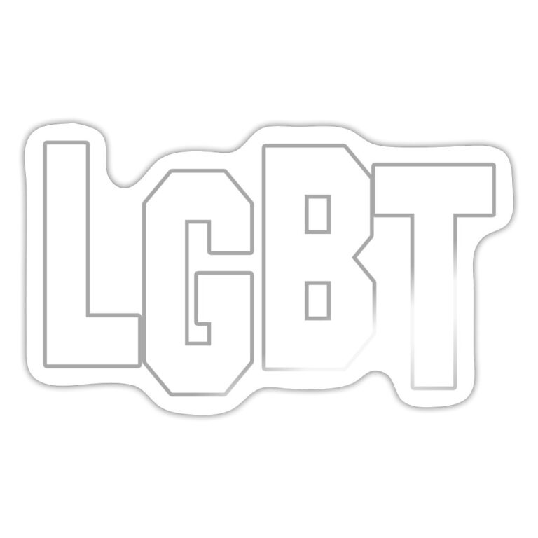 lgbt-sticker-weiss-glaenzend
