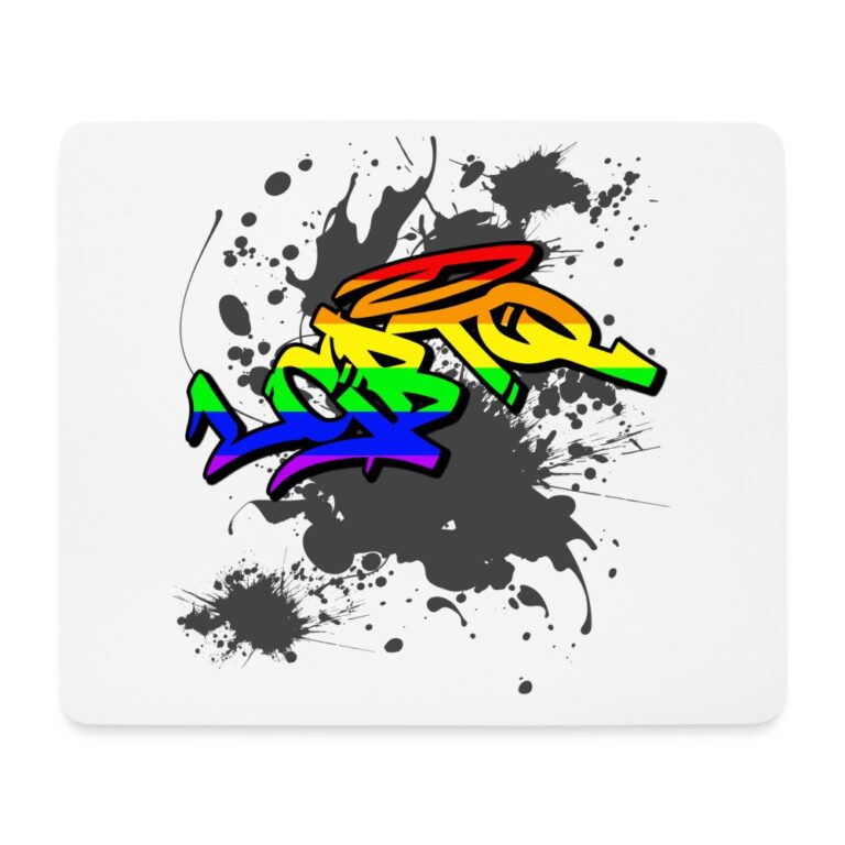 lgbtq-tag-mousepad-querformat-weiss