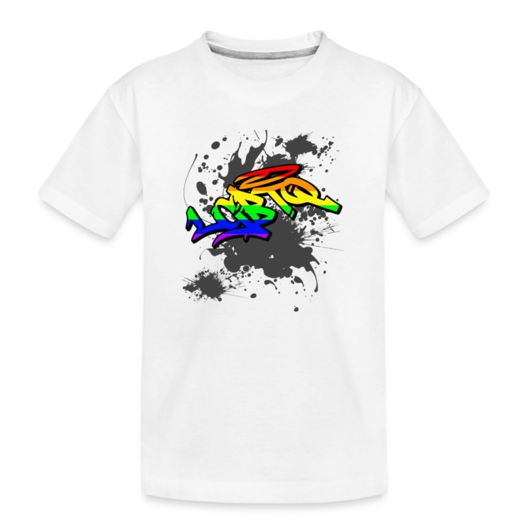 lgbtq-tag-teenager-premium-bio-t-shirt-weiss