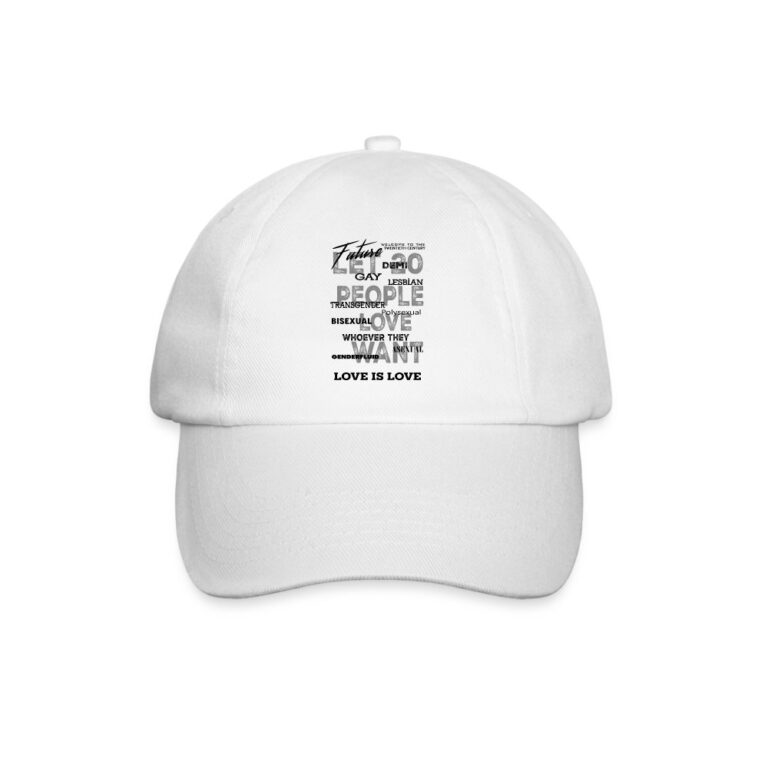 lgbtq-twentieth-century-baseballkappe-weiss-weiss