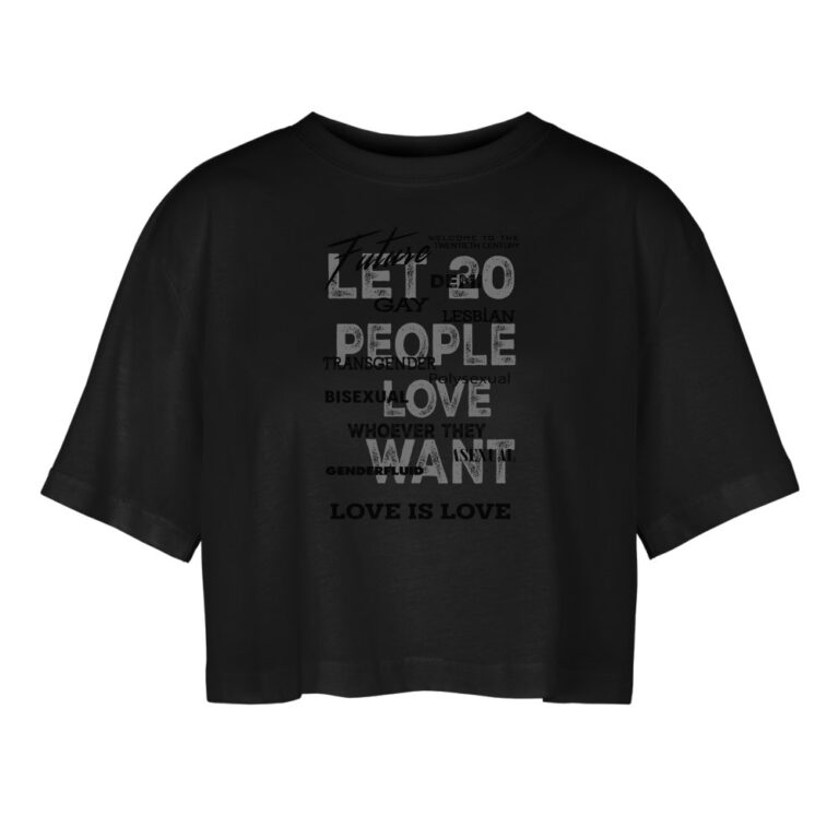 lgbtq-twentieth-century-frauen-oversized-cropped-t-shirt-schwarz