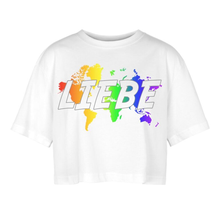 liebe-auf-weltkarte-frauen-oversized-cropped-t-shirt-weiss