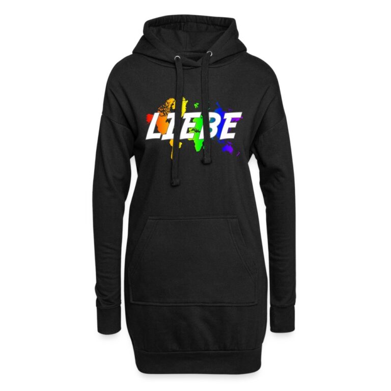 liebe-auf-weltkarte-hoodie-kleid-schwarz