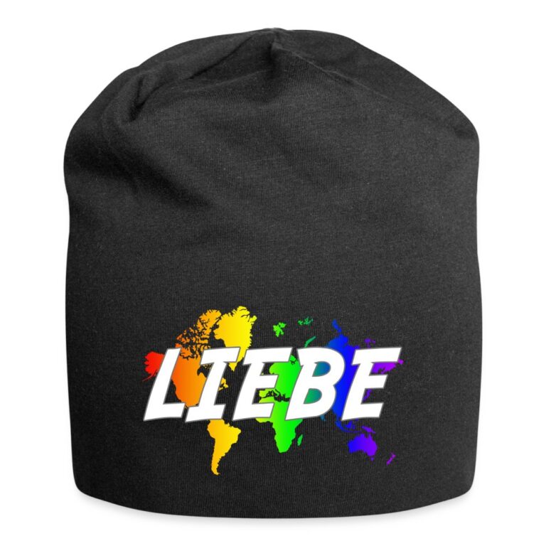 liebe-auf-weltkarte-jersey-beanie-schwarz