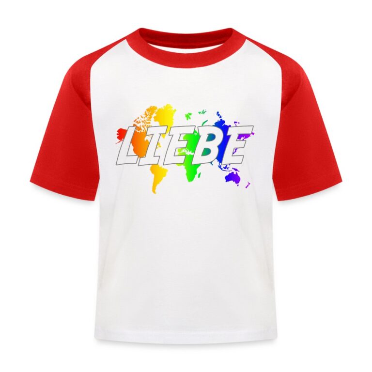 liebe-auf-weltkarte-kinder-baseball-t-shirt-weiss-rot