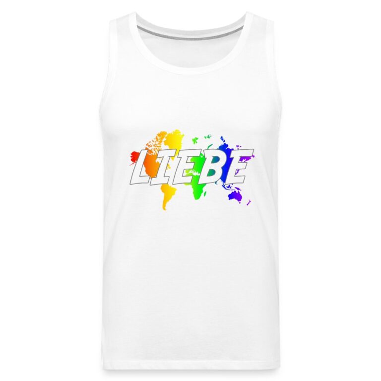 liebe-auf-weltkarte-maenner-premium-tank-top-weiss