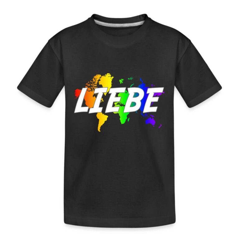 liebe-auf-weltkarte-teenager-premium-bio-t-shirt-schwarz