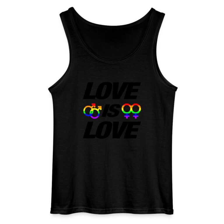 love-is-love-gildan-maenner-tank-top-schwarz