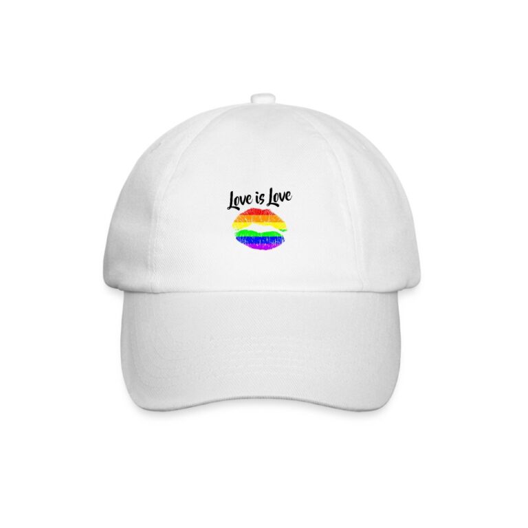 love-is-love-lips-baseballkappe-weiss-weiss