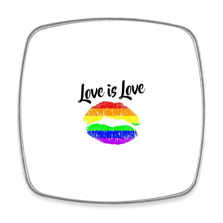 love-is-love-lips-viereckiger-kuehlschrankmagnet-weiss