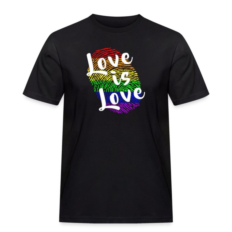 love-is-love-maenner-workwear-t-shirt-schwarz
