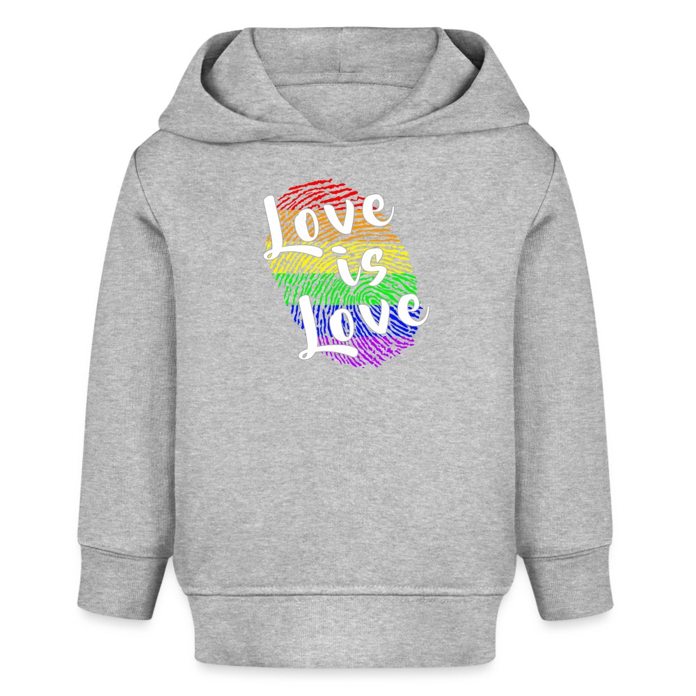Love is Love - Stanley/Stella Bio Hoodie BABY CRUISER Grau meliert