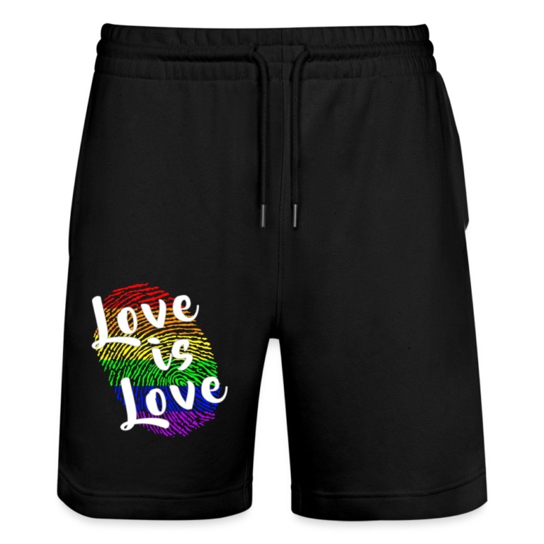 love-is-love-stanleystella-unisex-bio-joggingshorts-trainer-schwarz