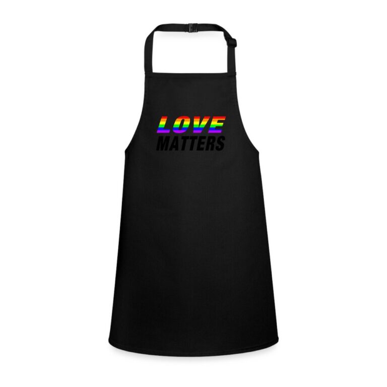 love-matters-schuerze-fuer-kinder-schwarz