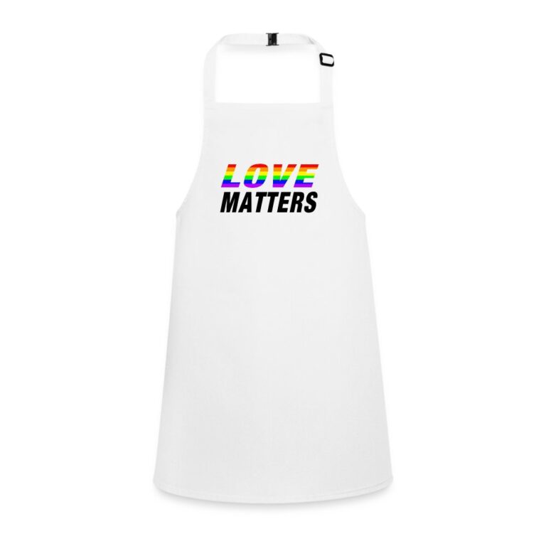 love-matters-schuerze-fuer-kinder-weiss