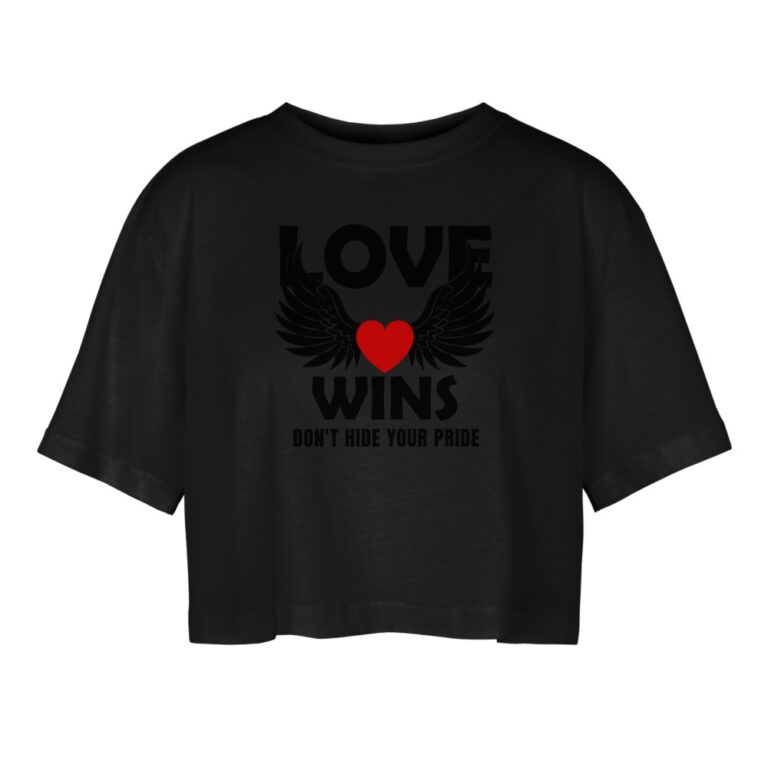 love-wins-don-t-hide-your-pride-frauen-oversized-cropped-t-shirt-schwarz