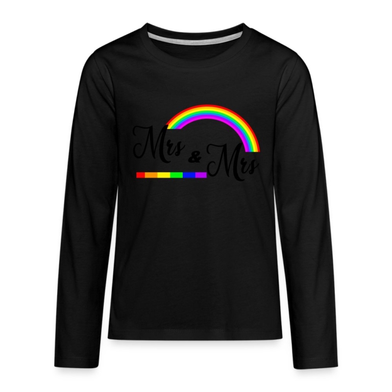 mrs-mrs-teenager-premium-langarmshirt-schwarz
