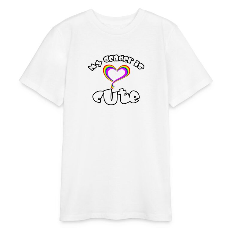 my-gender-is-cute-stanleystella-bio-teenager-t-shirt-mini-creator-weiss