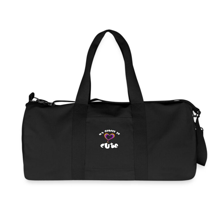 my-gender-is-cute-stanleystella-recycelte-canvas-duffle-bag-schwarz