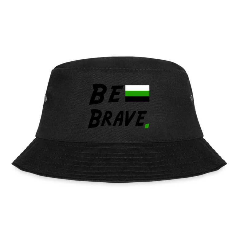 neutrois-be-brave-fischerhut-schwarz