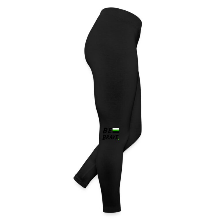 neutrois-be-brave-frauen-jersey-leggings-schwarz