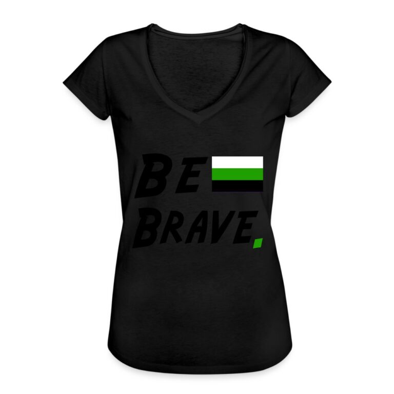 neutrois-be-brave-frauen-vintage-t-shirt-schwarz
