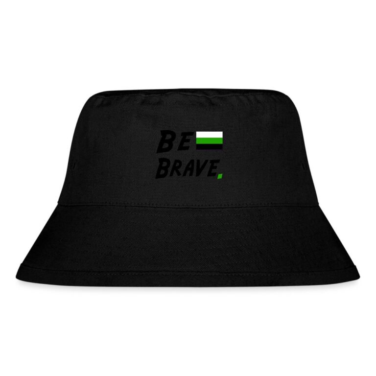 neutrois-be-brave-stanleystella-recycelter-bucket-hat-schwarz