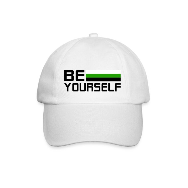 neutrois-be-yourself-baseballkappe-weiss-weiss