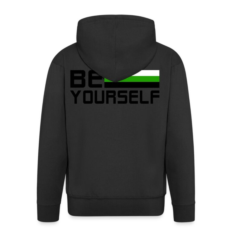 neutrois-be-yourself-maenner-premium-kapuzenjacke-schwarz