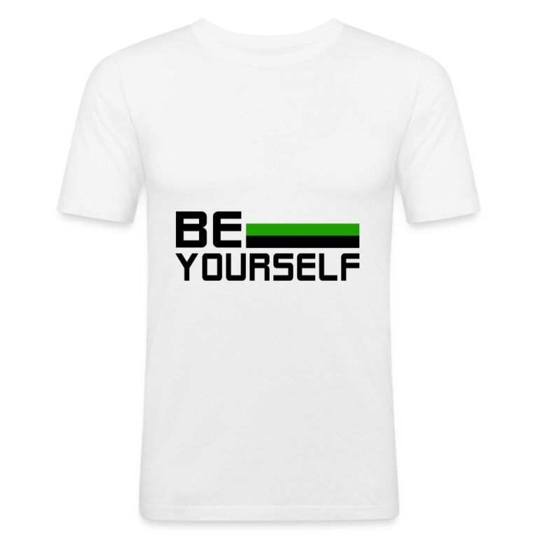 neutrois-be-yourself-maenner-slim-fit-t-shirt-weiss