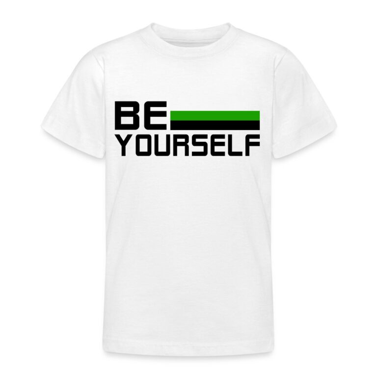 neutrois-be-yourself-teenager-t-shirt-weiss