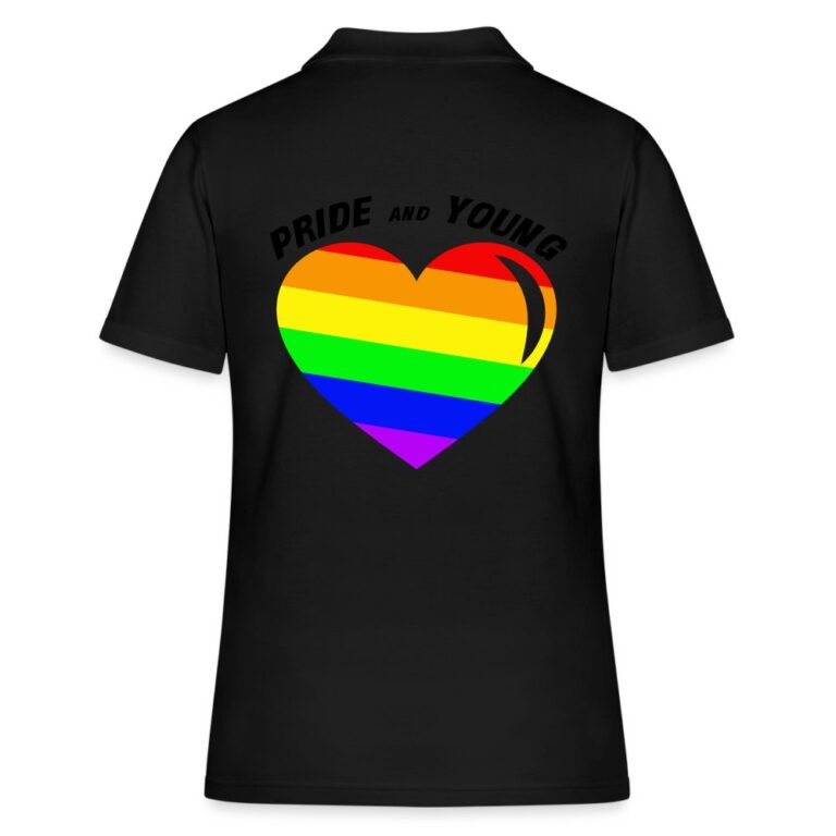 pride-and-young-frauen-polo-shirt-schwarz