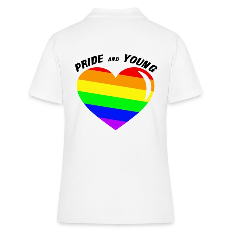 pride-and-young-frauen-polo-shirt-weiss