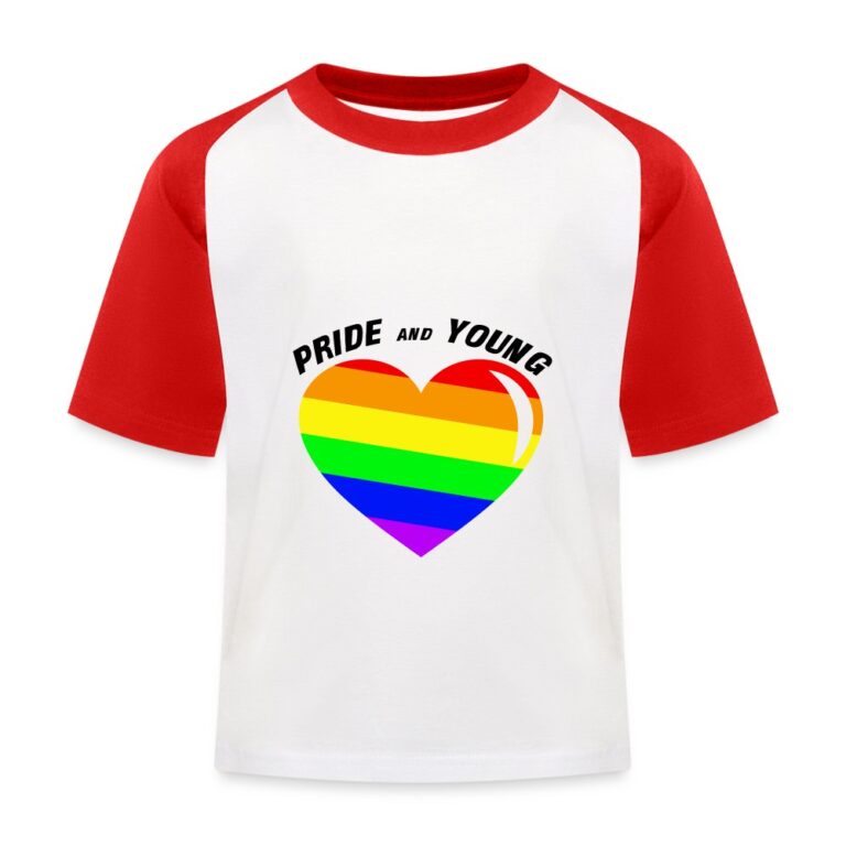 pride-and-young-kinder-baseball-t-shirt-weiss-rot