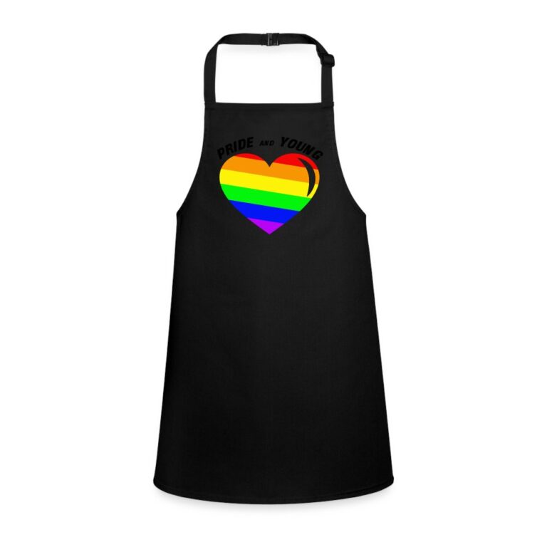 pride-and-young-schuerze-fuer-kinder-schwarz