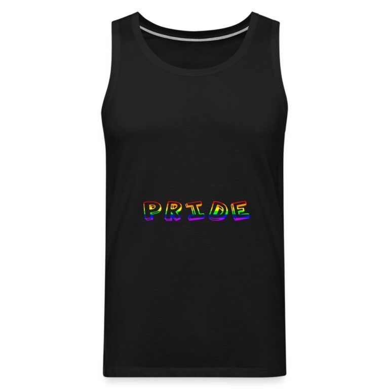 pride-holo-maenner-premium-tank-top-schwarz