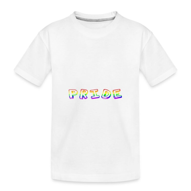pride-holo-teenager-premium-bio-t-shirt-weiss