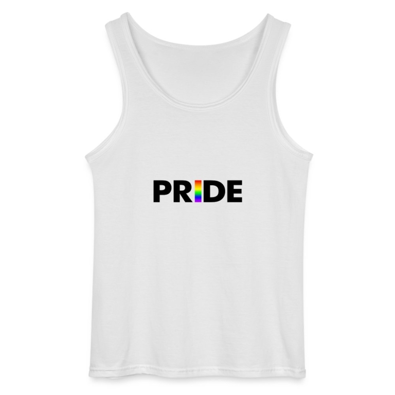 pride-lgbtq-gildan-maenner-tank-top-weiss