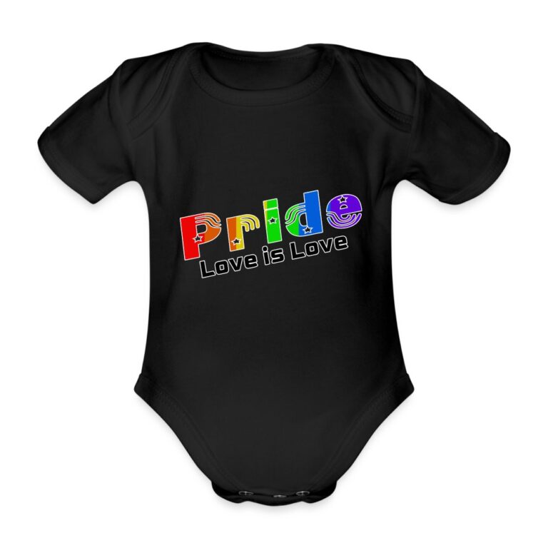 pride-love-is-love-baby-bio-kurzarm-body-schwarz