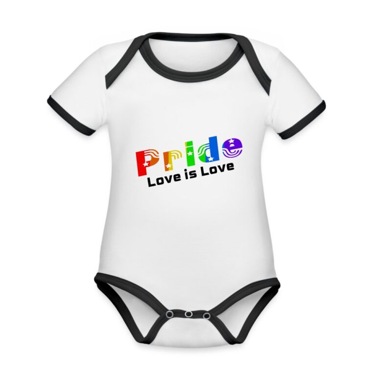 pride-love-is-love-baby-bio-kurzarm-kontrastbody-weiss-schwarz
