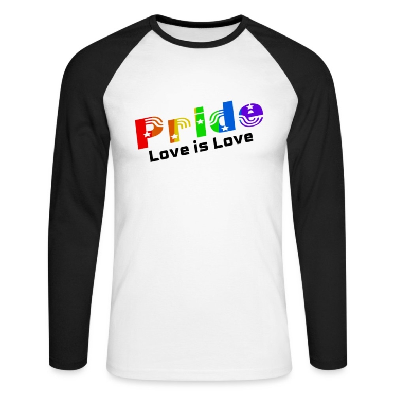 pride-love-is-love-maenner-baseballshirt-langarm-weiss-schwarz