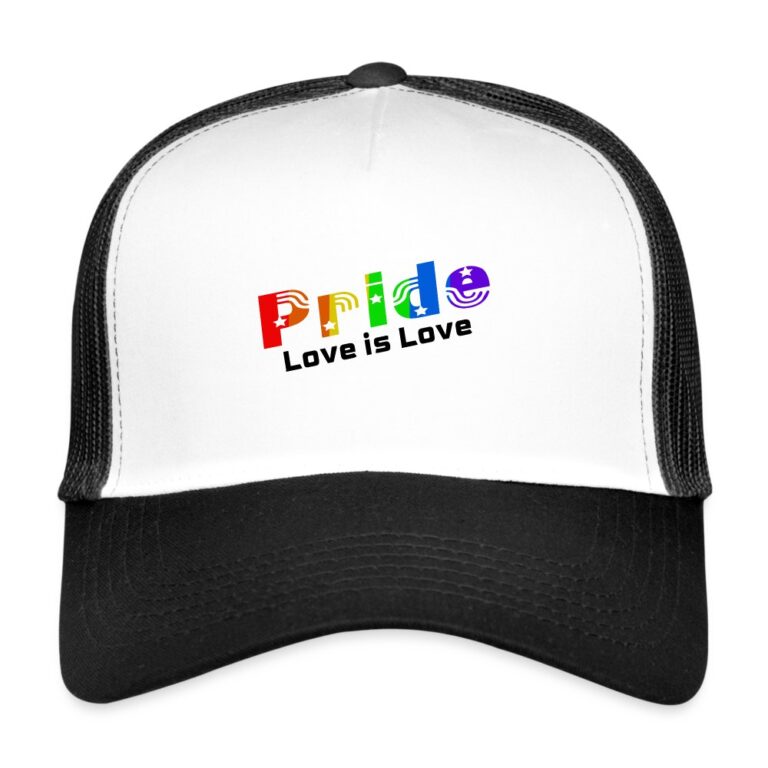 pride-love-is-love-trucker-cap-weiss-schwarz