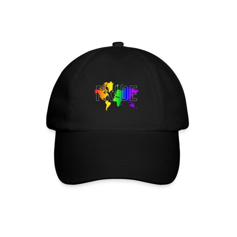 pride-worldmap-baseballkappe-schwarz-schwarz