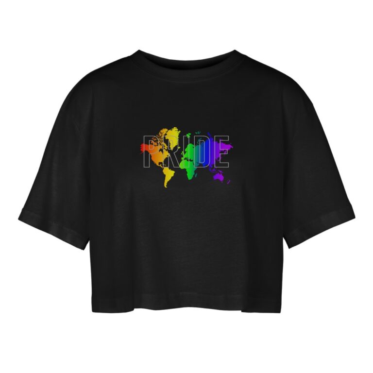 pride-worldmap-frauen-oversized-cropped-t-shirt-schwarz