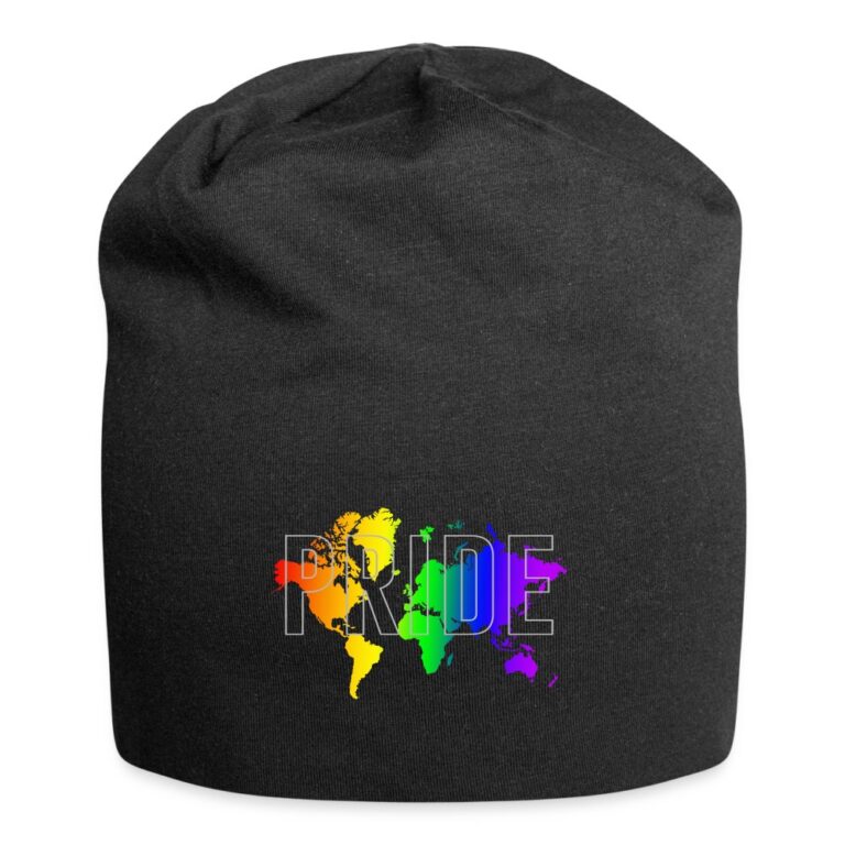pride-worldmap-jersey-beanie-schwarz