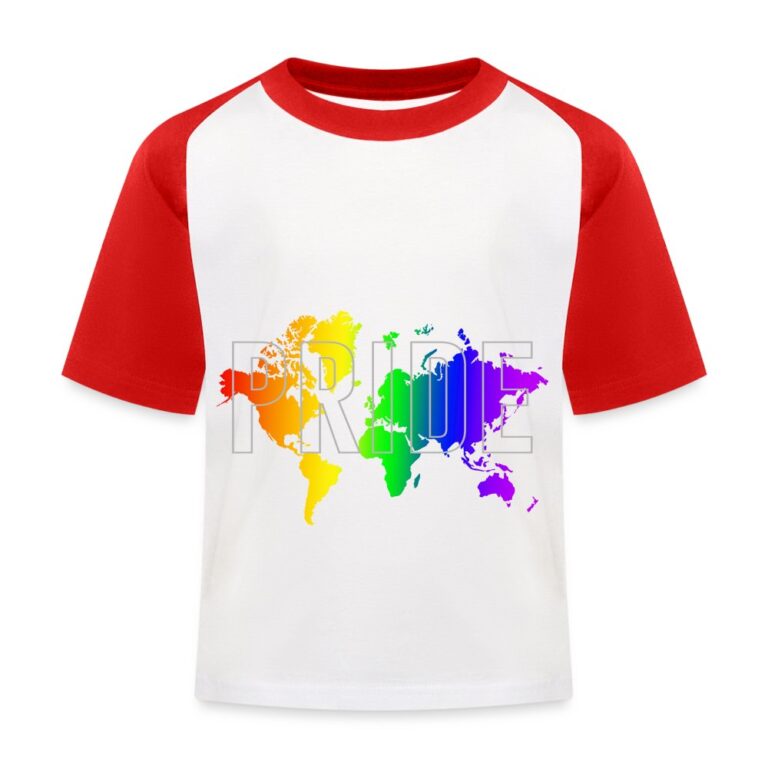 pride-worldmap-kinder-baseball-t-shirt-weiss-rot