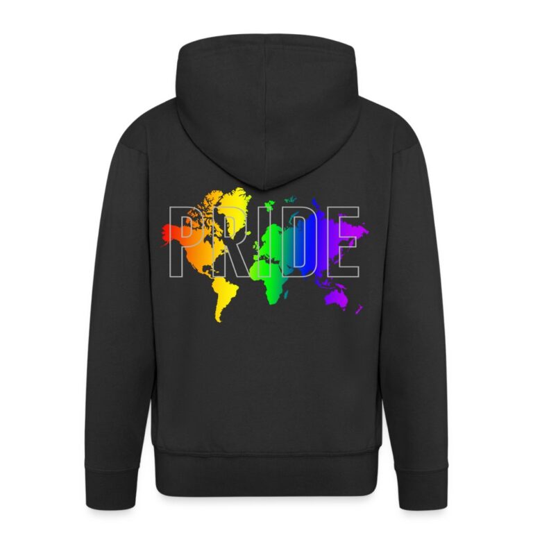 pride-worldmap-maenner-premium-kapuzenjacke-schwarz