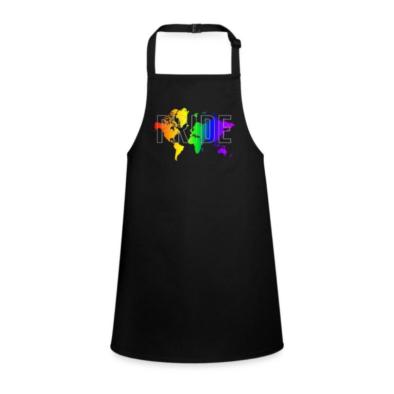 pride-worldmap-schuerze-fuer-kinder-schwarz