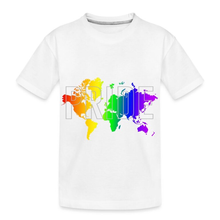 pride-worldmap-teenager-premium-bio-t-shirt-weiss