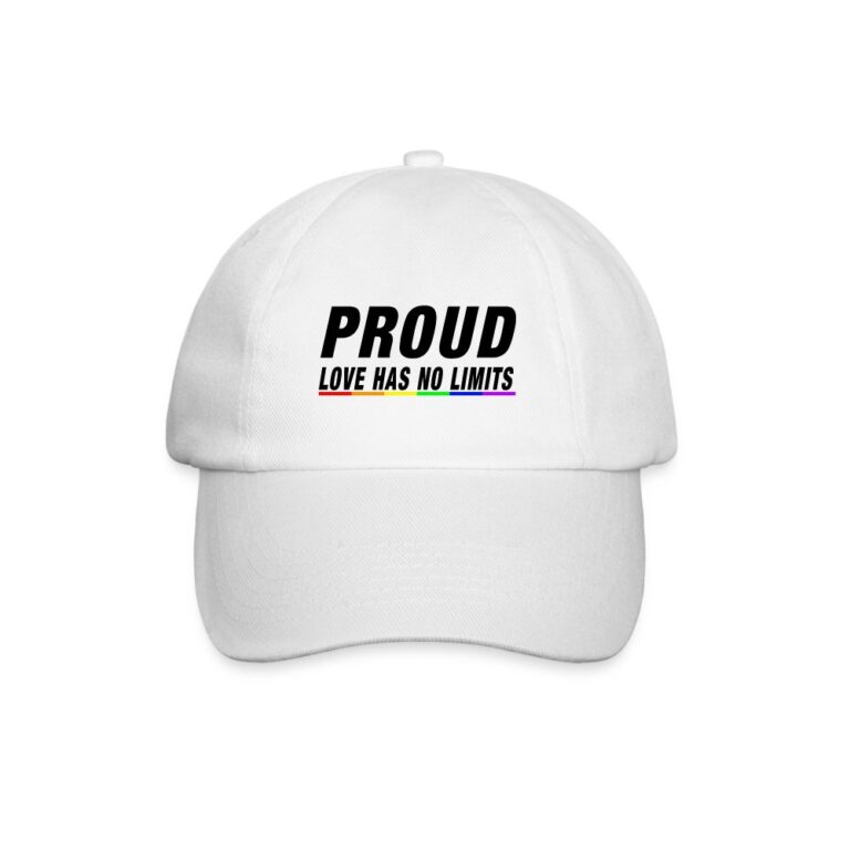 proud-love-has-no-limits-baseballkappe-weiss-weiss